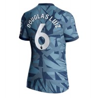 Camisa de Futebol Aston Villa Douglas Luiz #6 Equipamento Alternativo Mulheres 2023-24 Manga Curta